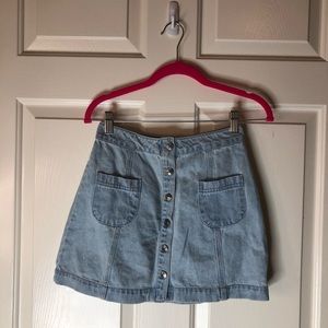 Denim skirt